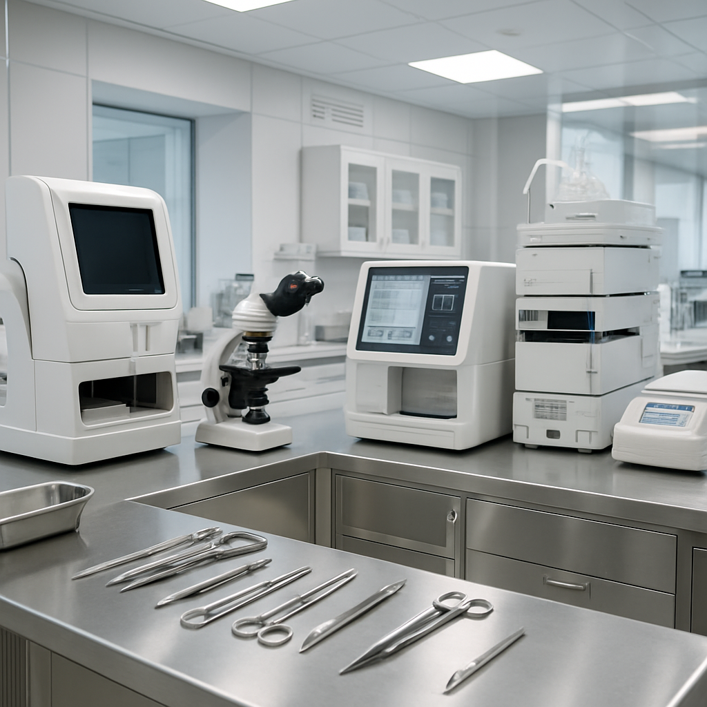 Hospitais e Laboratórios